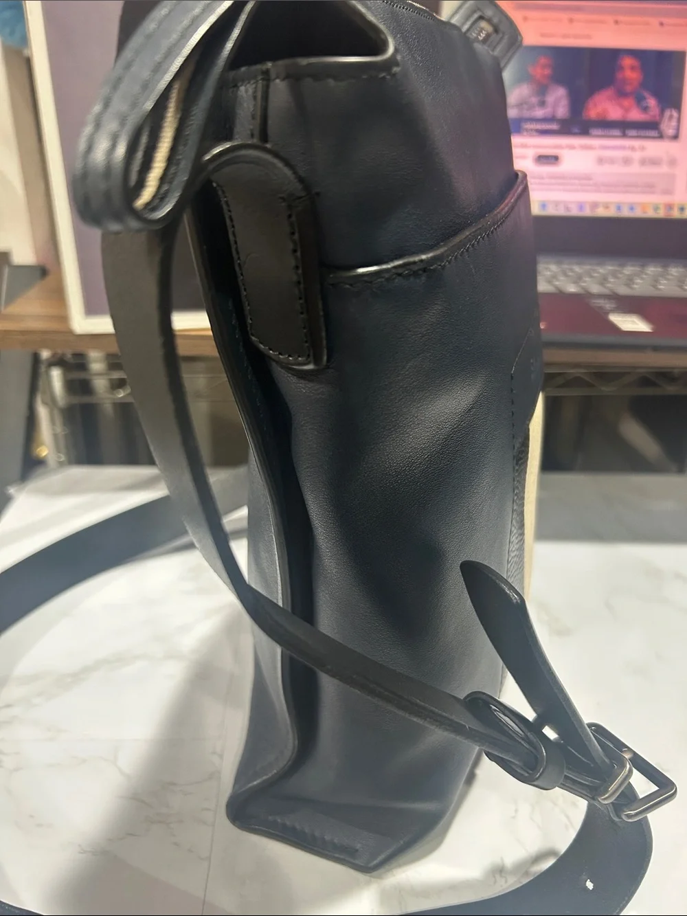 Bally authentic navy